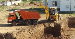 Котлован для дома Карпинск, цена от 314 руб./м3.
